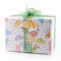 GW143 Baby Shower (Folded) Gift Wrap