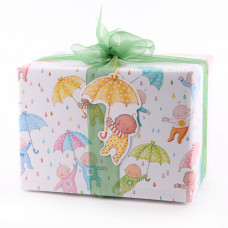 GW143 Baby Shower (Folded) Gift Wrap
