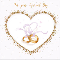 A016 On Your Special Day greeting card