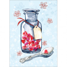 A018 Spoonful of Love greeting card