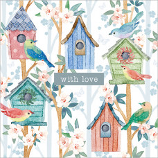 FP5188 Birdhouses (With Love) card