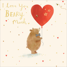FP5209 I Love You Beary Much greeting card