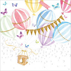 FP6328 Happy Anniversary (Hot Air Balloons) card