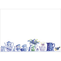 M120 Blue and White China Notecards (Pk 10)