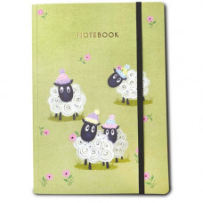 NB003 Sheep A5 Notebook