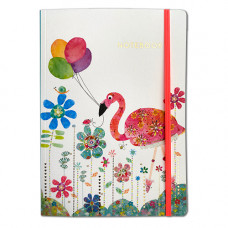 NB007 Flamingo Notebook (A5)