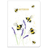 NB01 Bees & Lavender Notebook (A6)