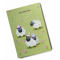 NB023 Sheep A6 Notebook