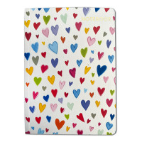 NB036 Hearts A6 Notebook