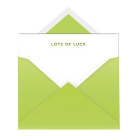 NC013 Lots of Luck Notecard & Envelope (Single)