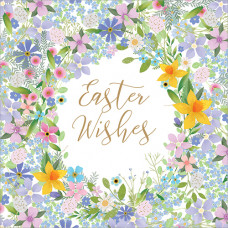 FP6355 Easter Wishes greeting card
