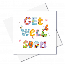 JC019 Get Well Soon greeting card