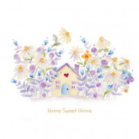 JC034 Home Sweet Home greeting card